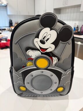 Loungefly Light-up Mickey Train Mini Backpack